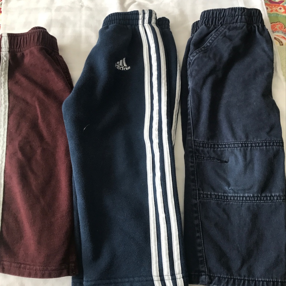 Set of boys casual pants. GUC 24M.